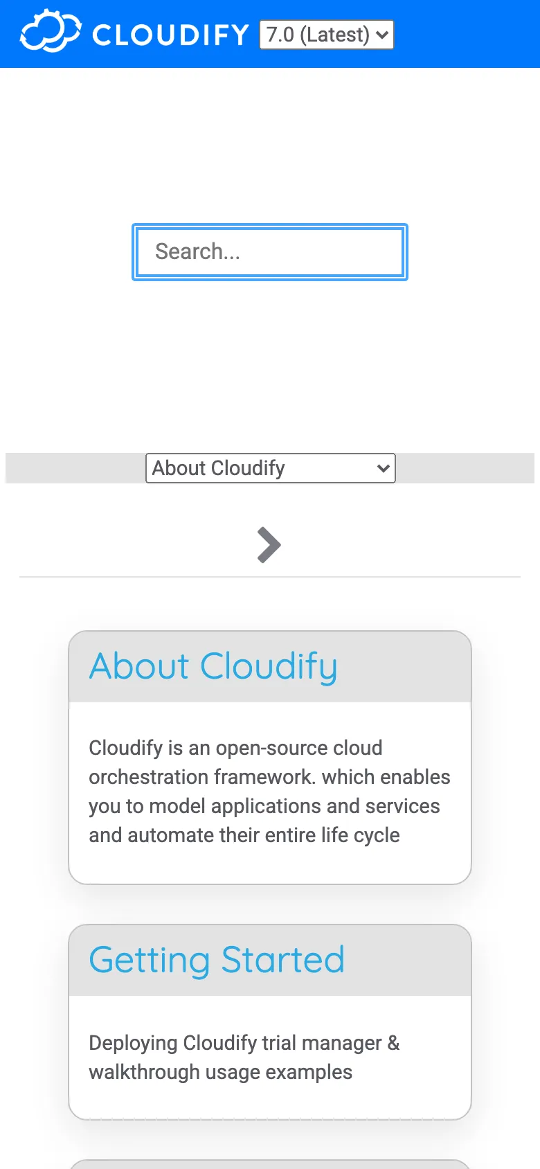 Cloudify preview