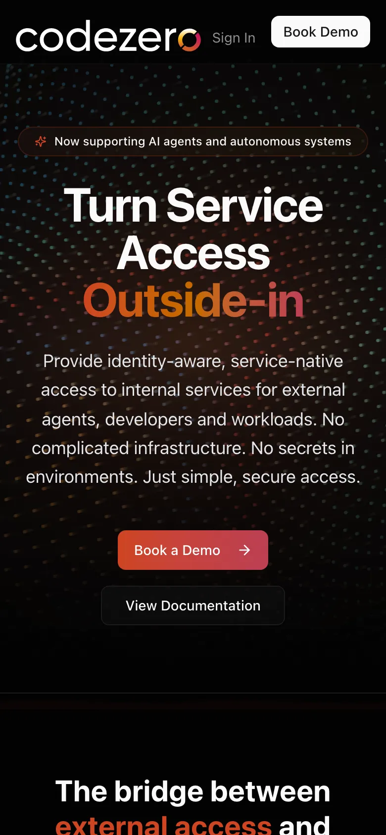 Codezero preview