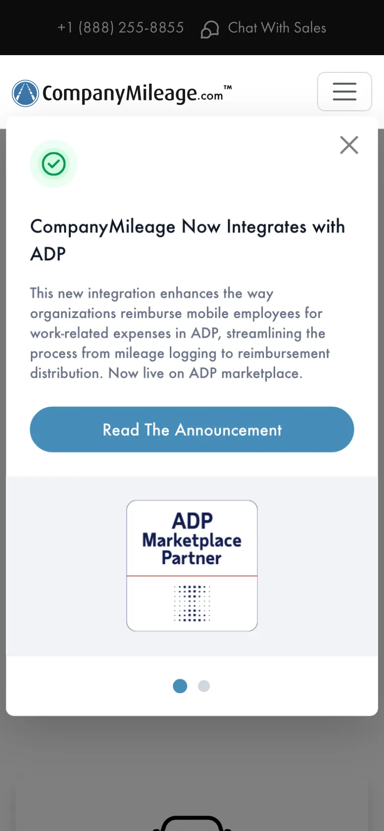 Companymileage preview
