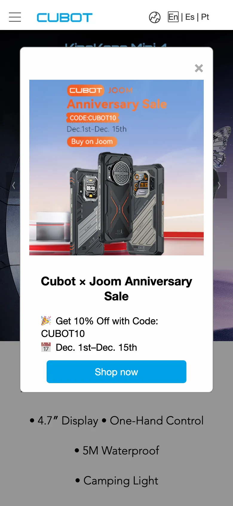 Cubot preview