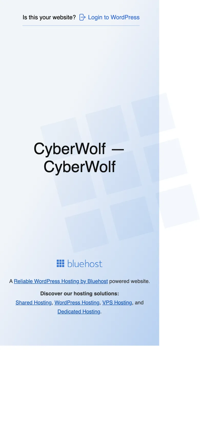 Cyberwolf preview