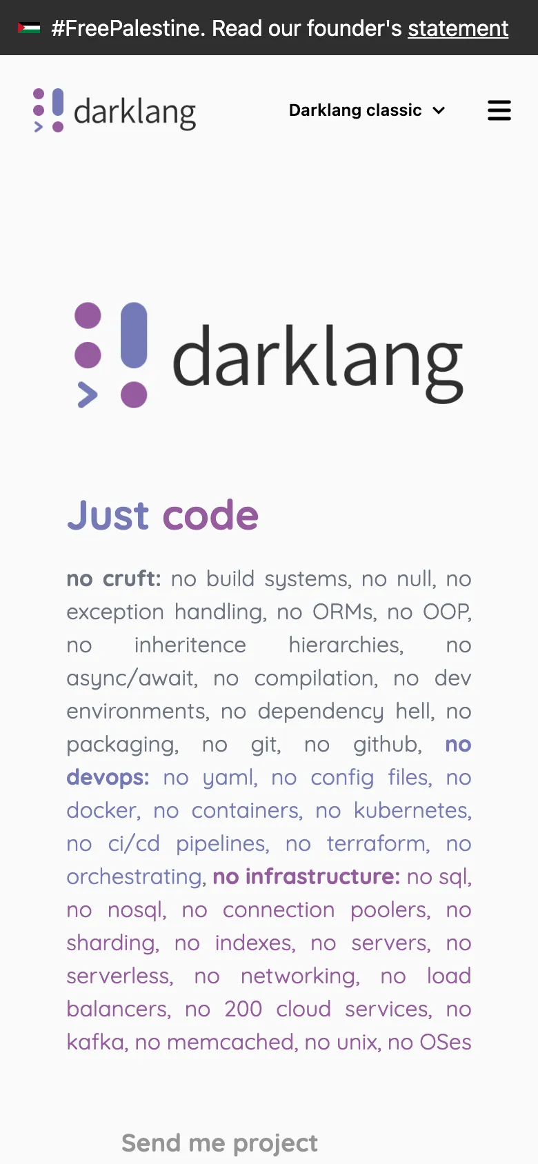 Darklang preview