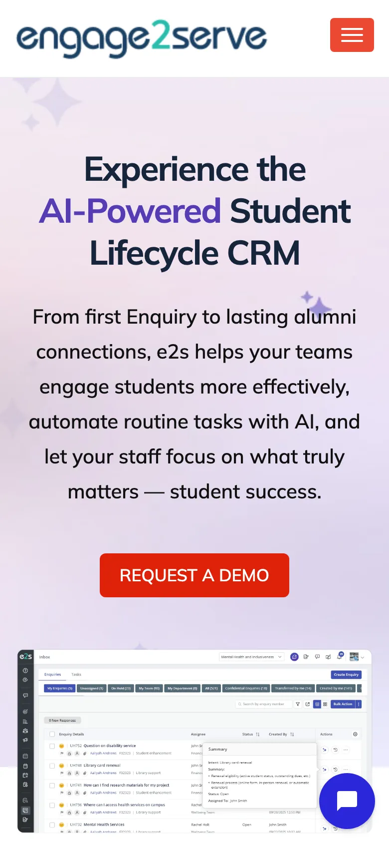 Engage2serve preview