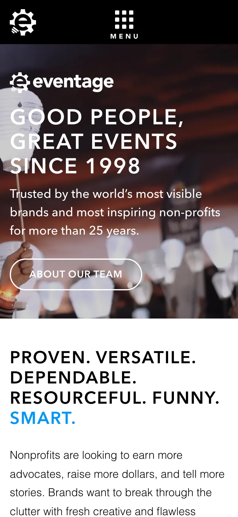 Eventage preview