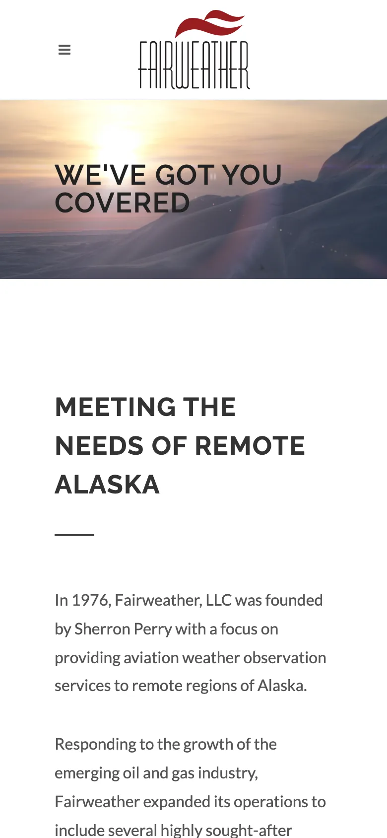 Fairweathermedical preview