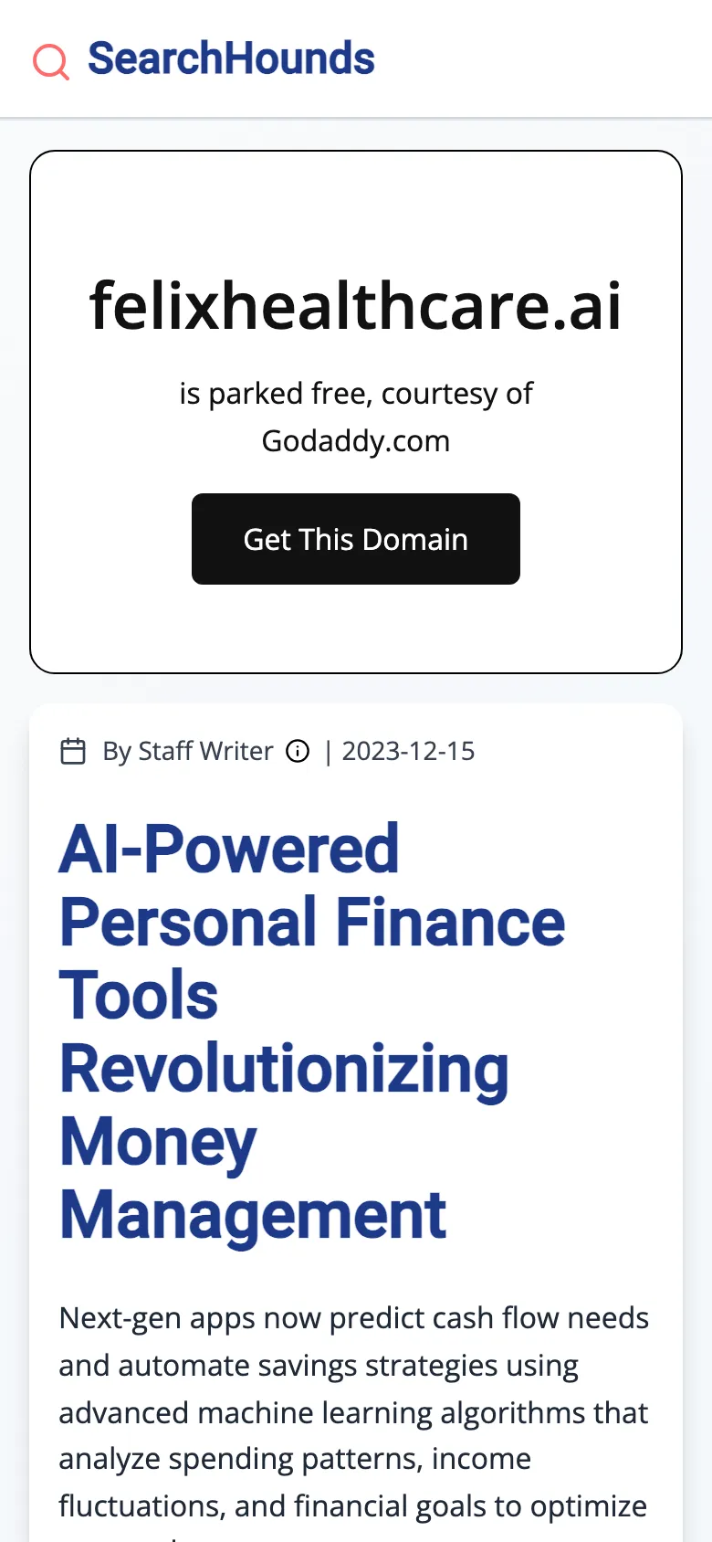 Felixhealthcare preview
