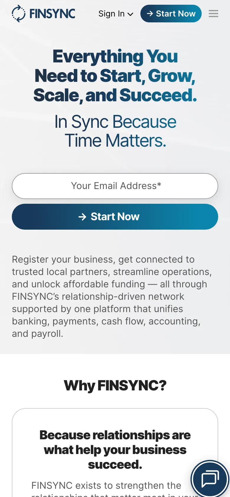 Finsync preview