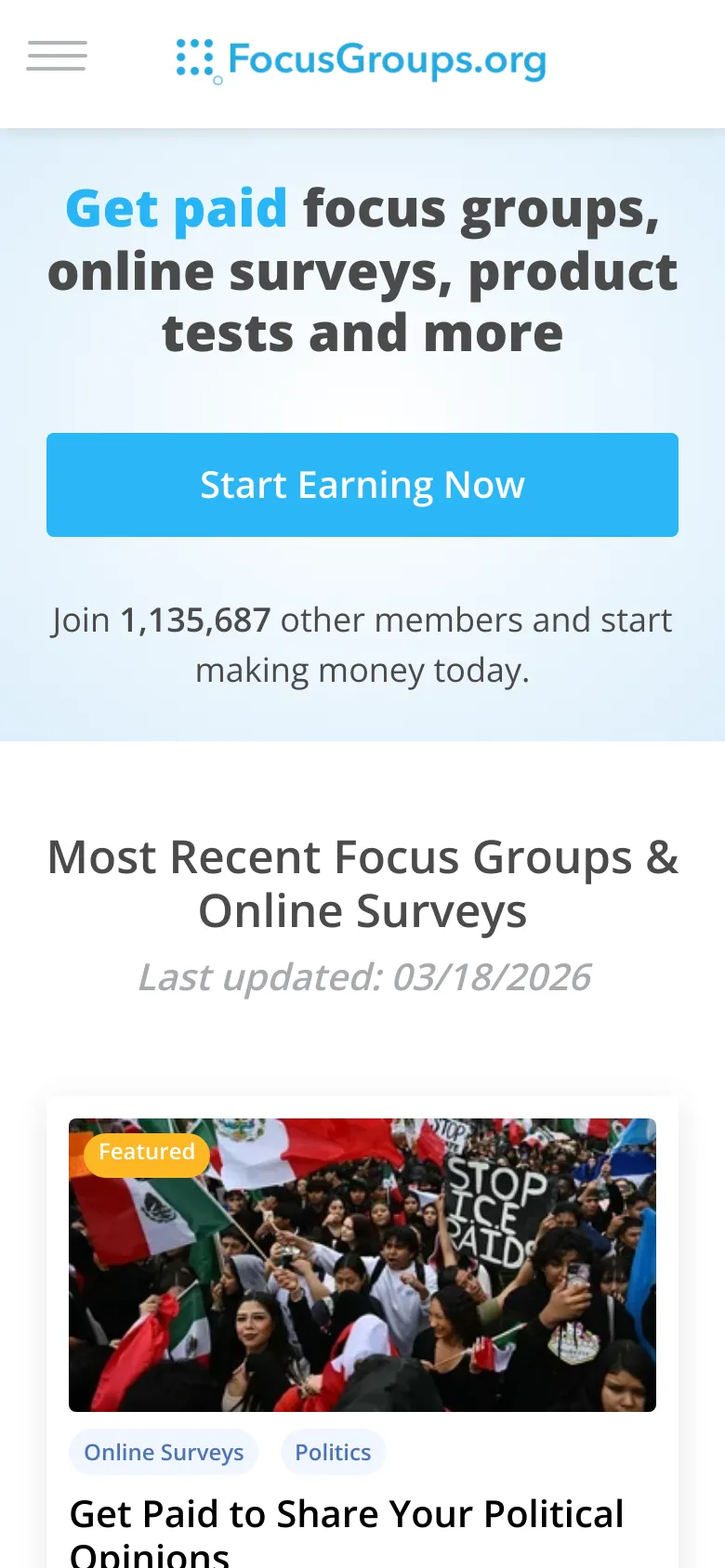 Focusgroups preview