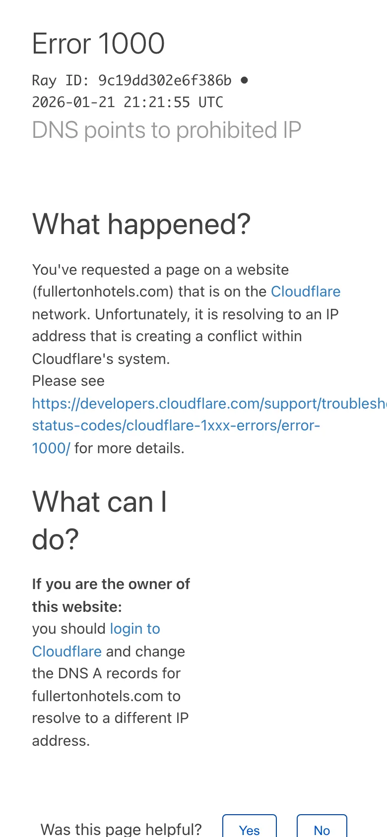 Fullertonhotels preview