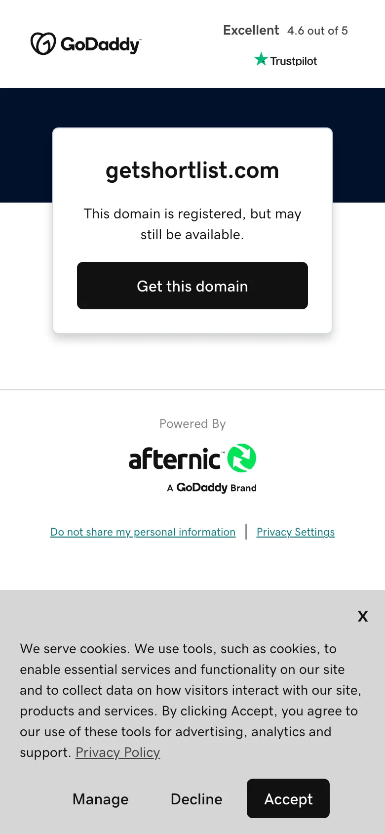 Getshortlist preview