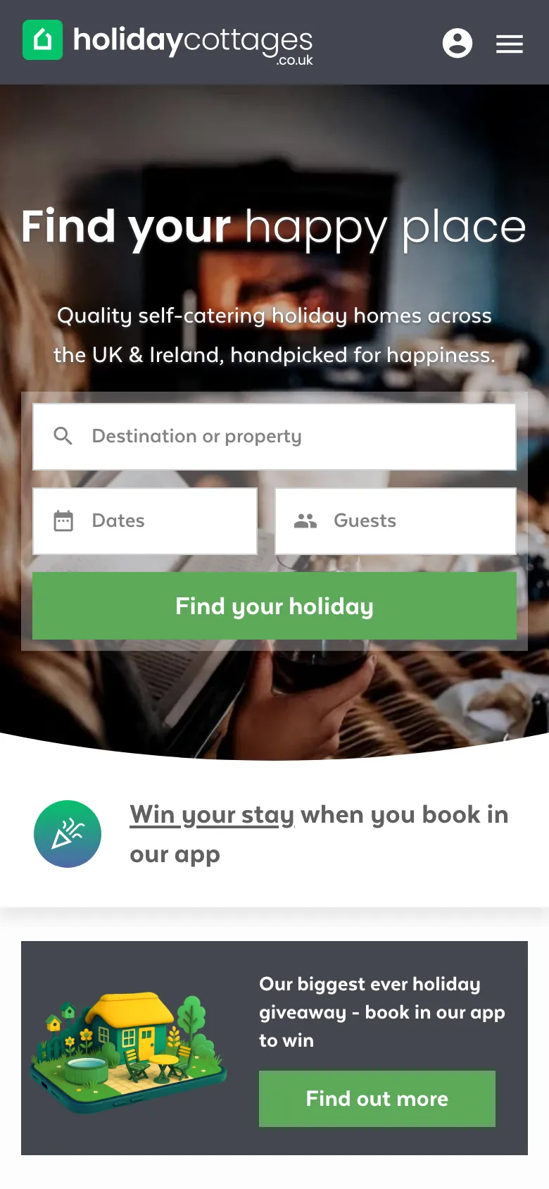 Holidaycottages preview