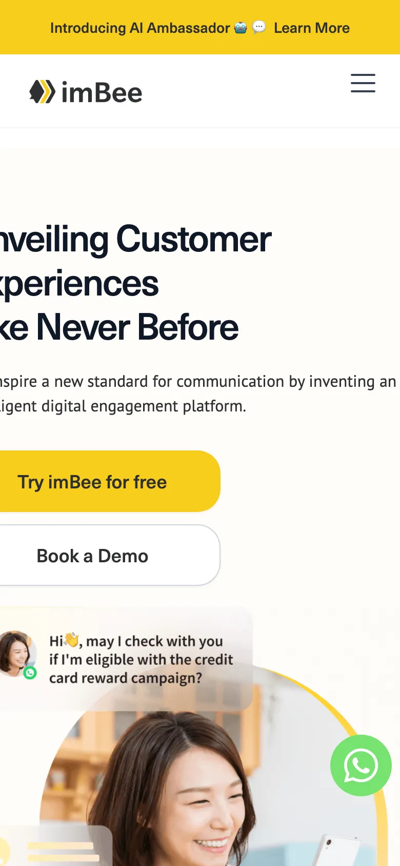 Imbee preview