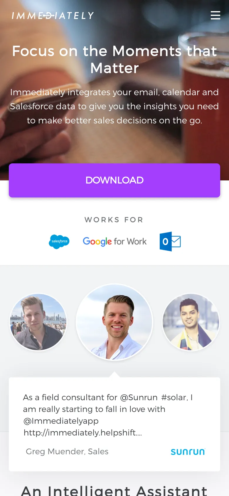 Immediatelyapp preview
