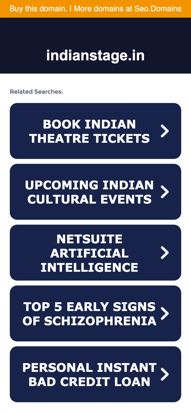 Indianstage preview