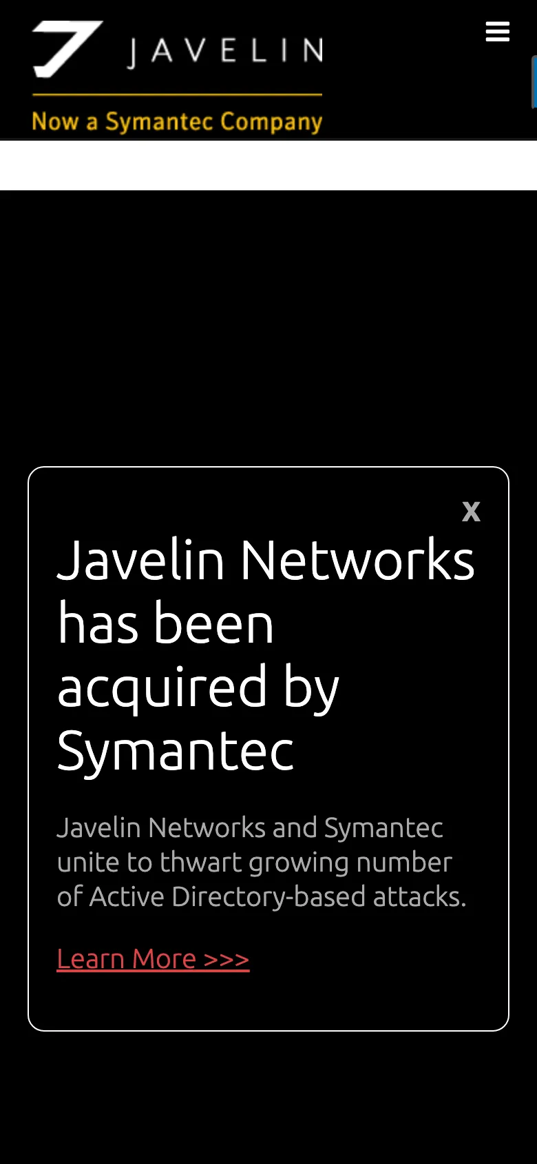 Javelin Networks preview