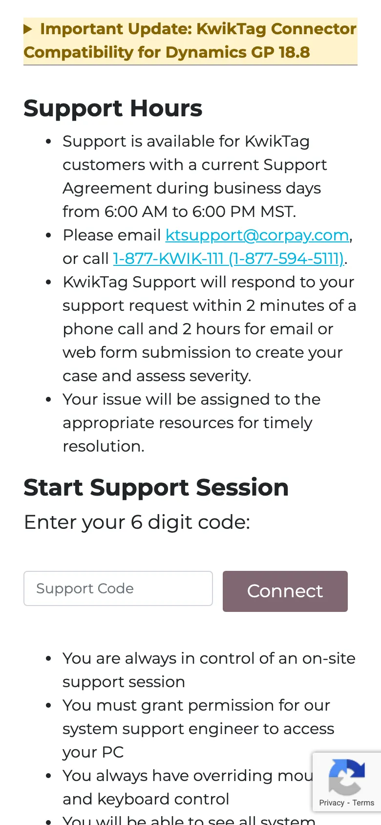 Kwiktag preview