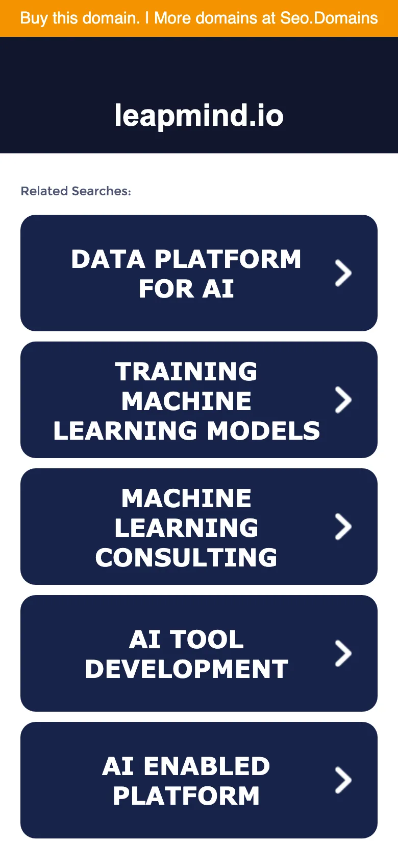 Leapmind preview
