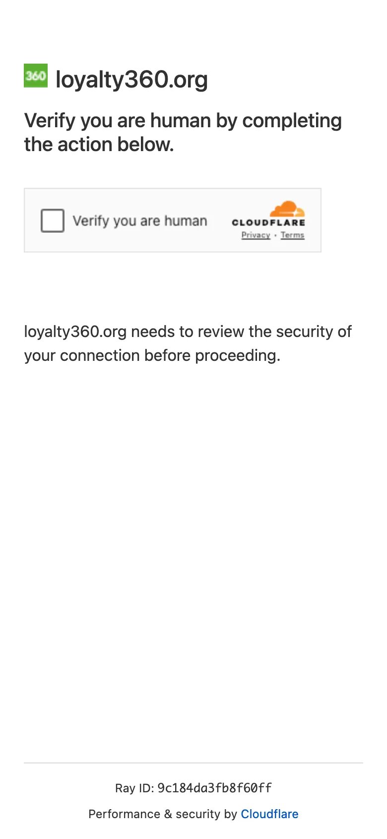 Loyalty360 preview