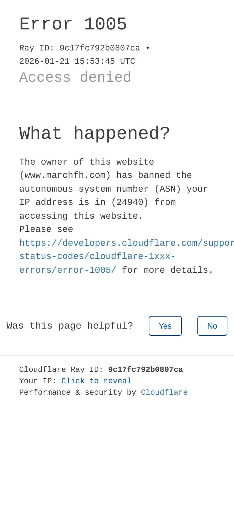 Marchfh preview