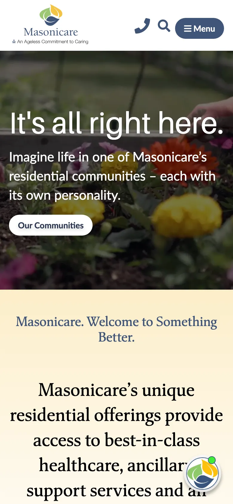 Masonicare preview