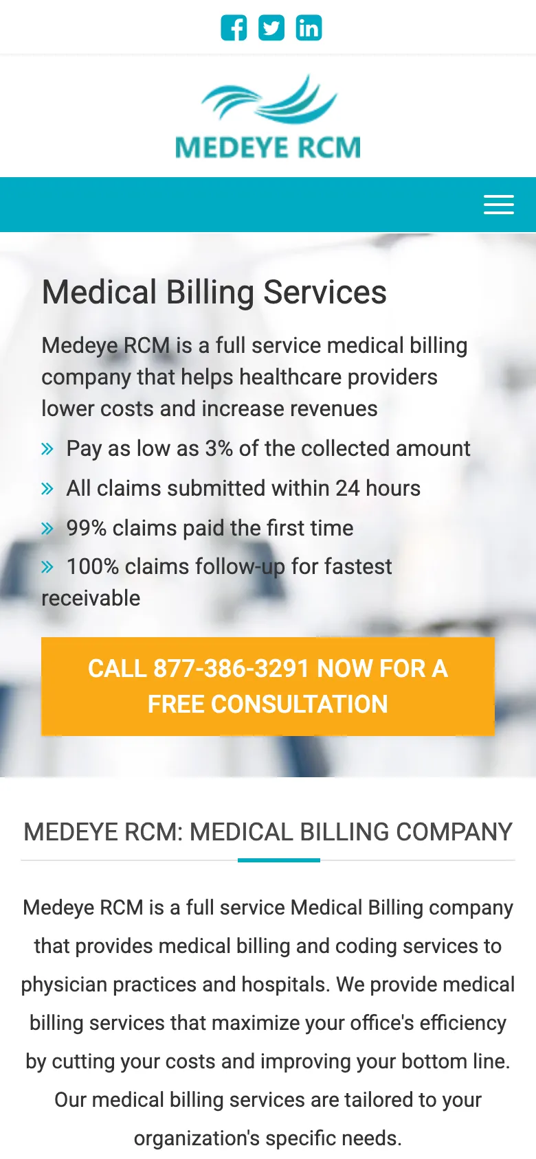 Medeyeservices preview