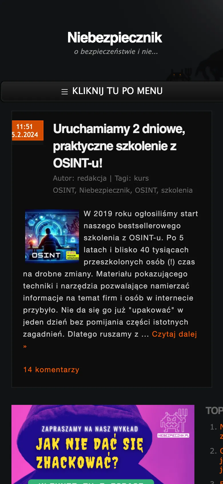 Niebezpiecznik preview