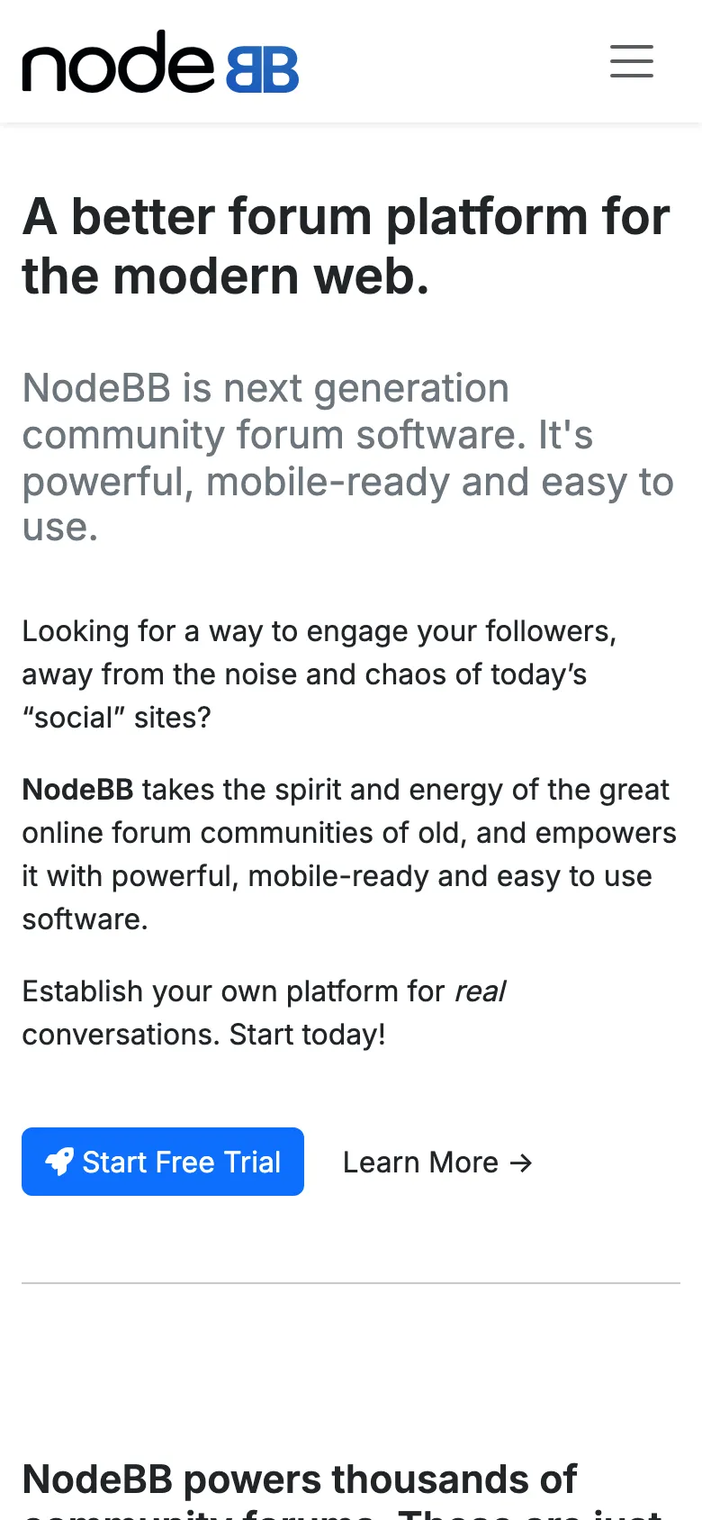 Nodebb preview