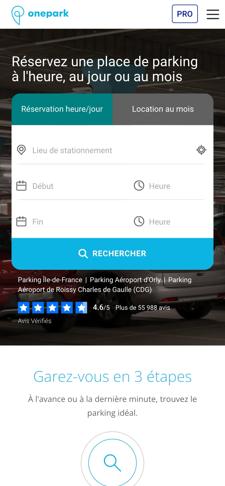 Onepark preview