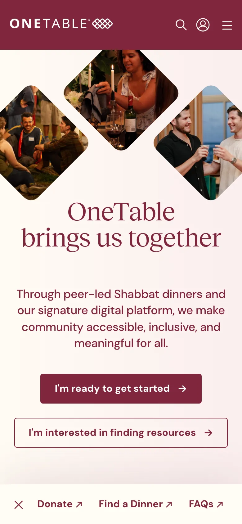 Onetable preview