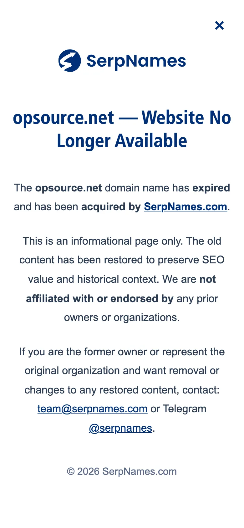 Opsource preview