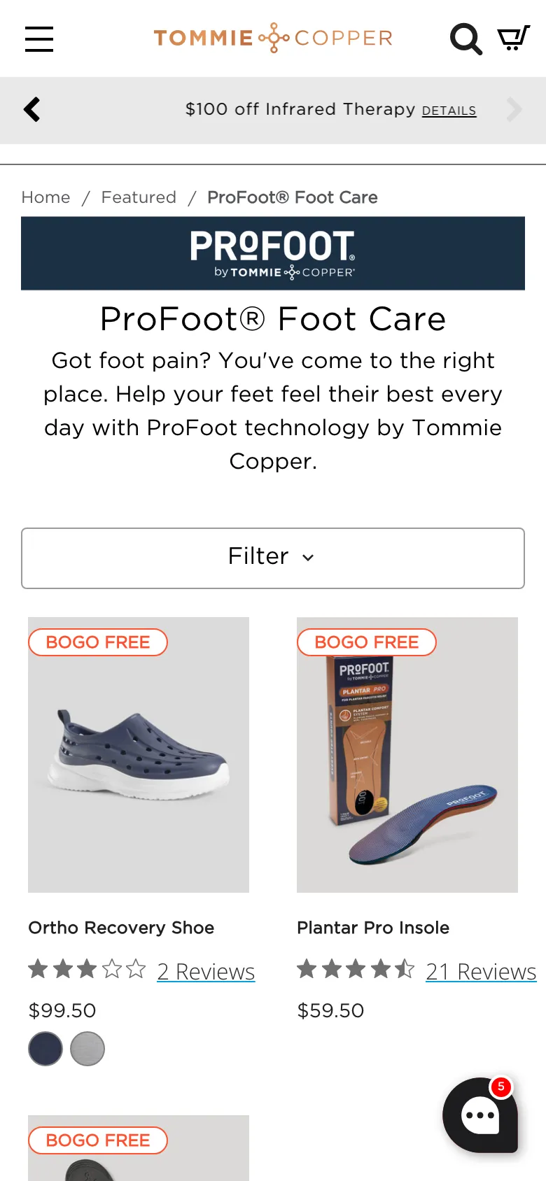 Profoot preview