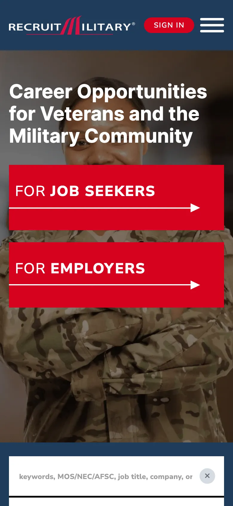 Recruitmilitary preview
