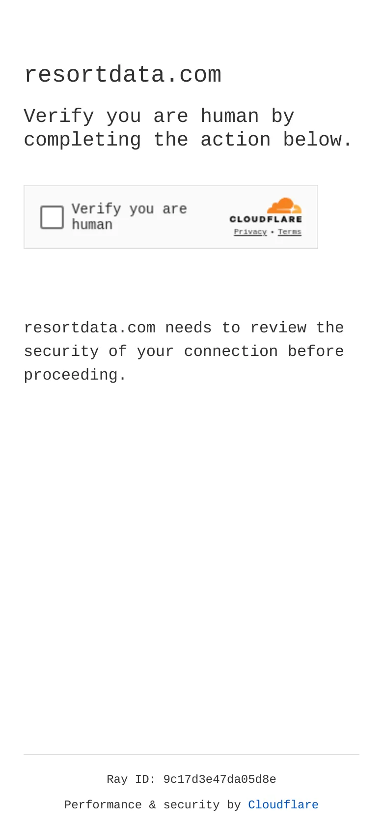 Resortdata preview