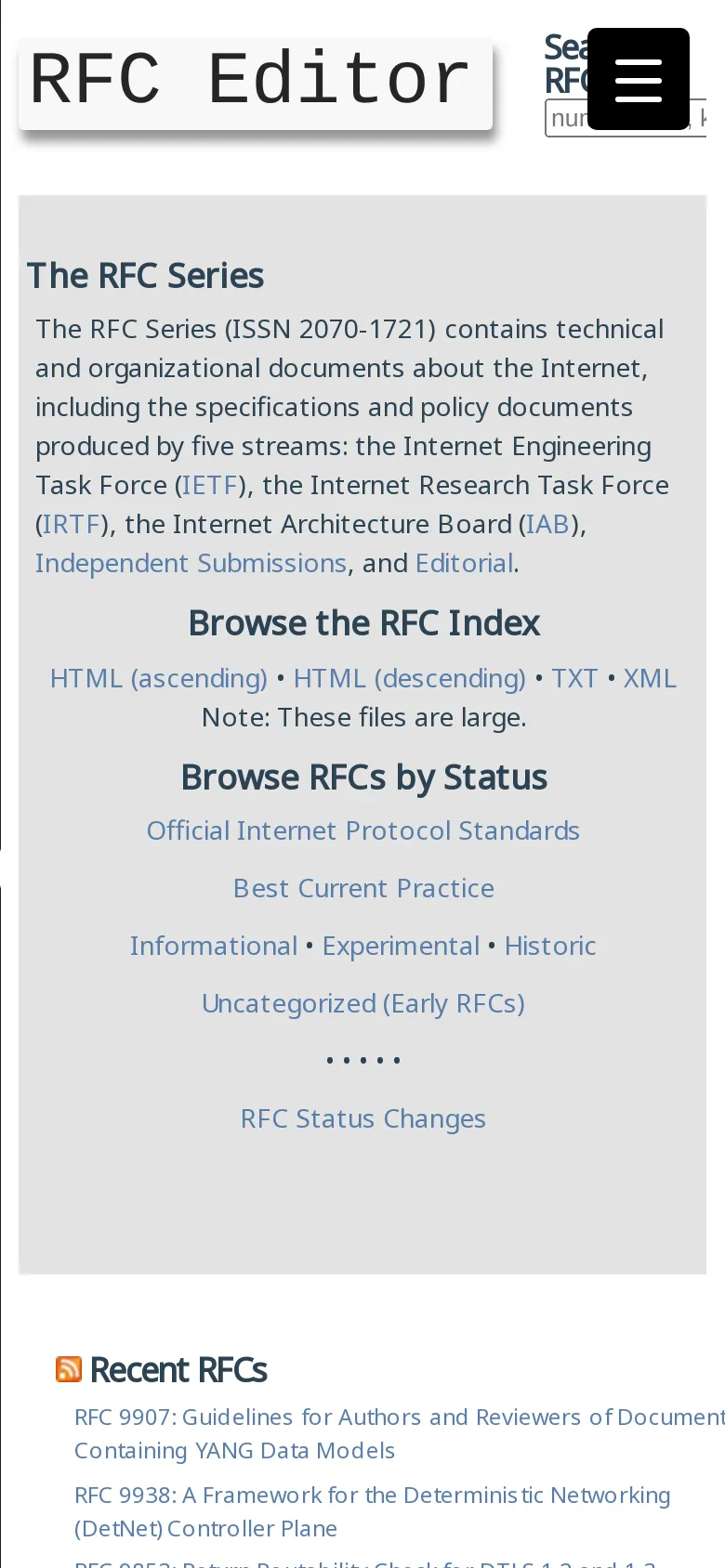 Rfc Editor preview