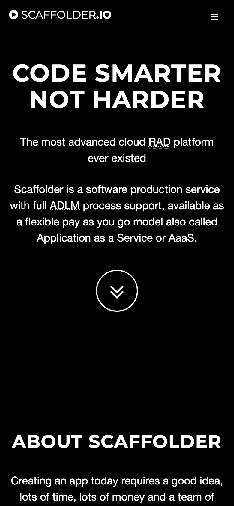 Scaffolder preview