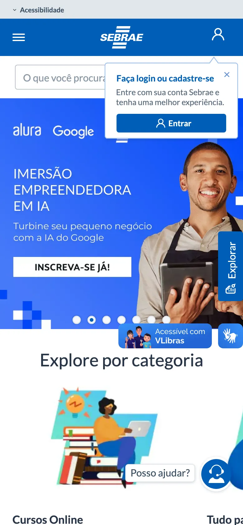 Sebrae preview
