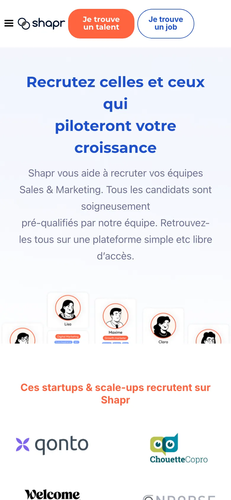 Shapr preview