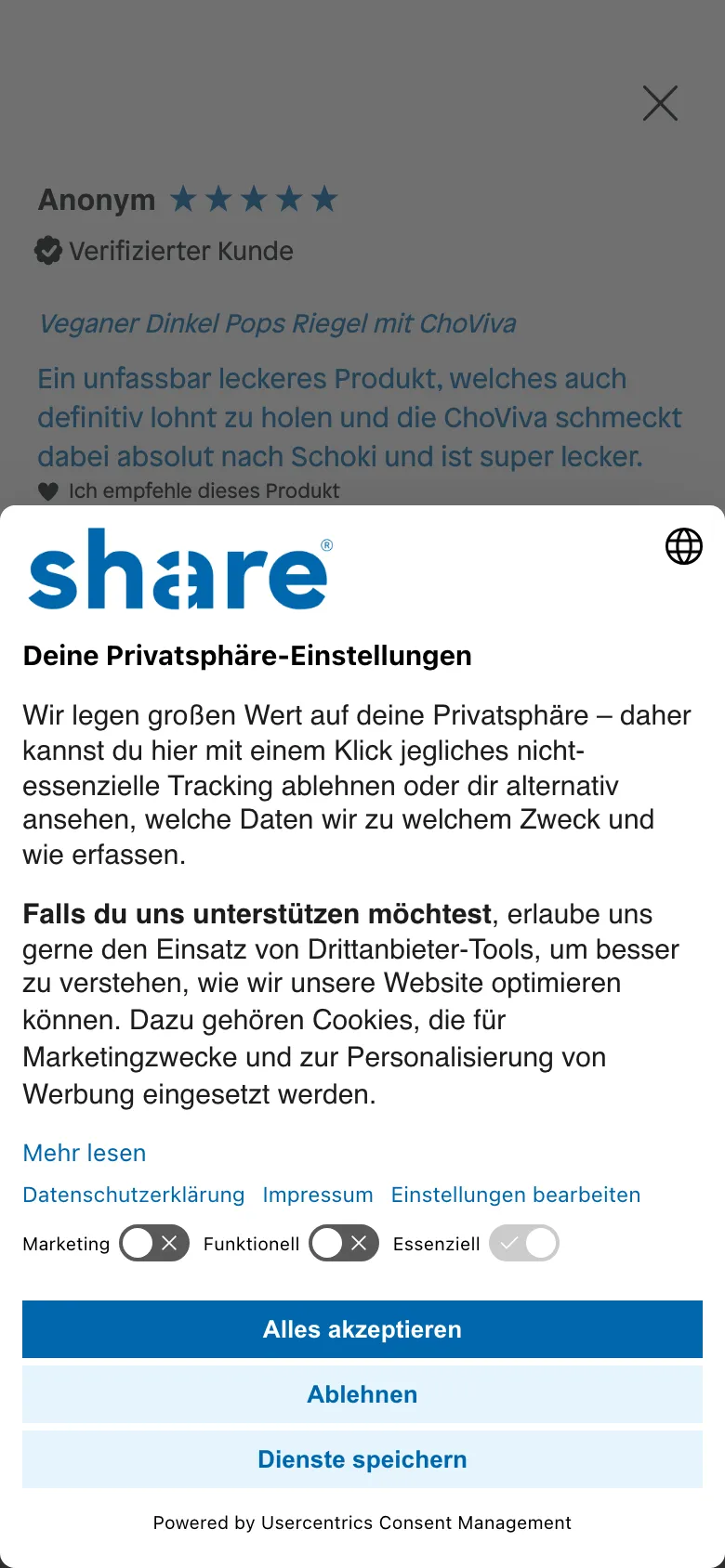 Share preview