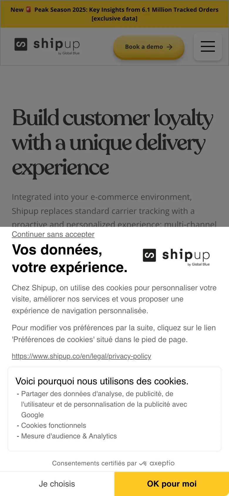 Shipup preview