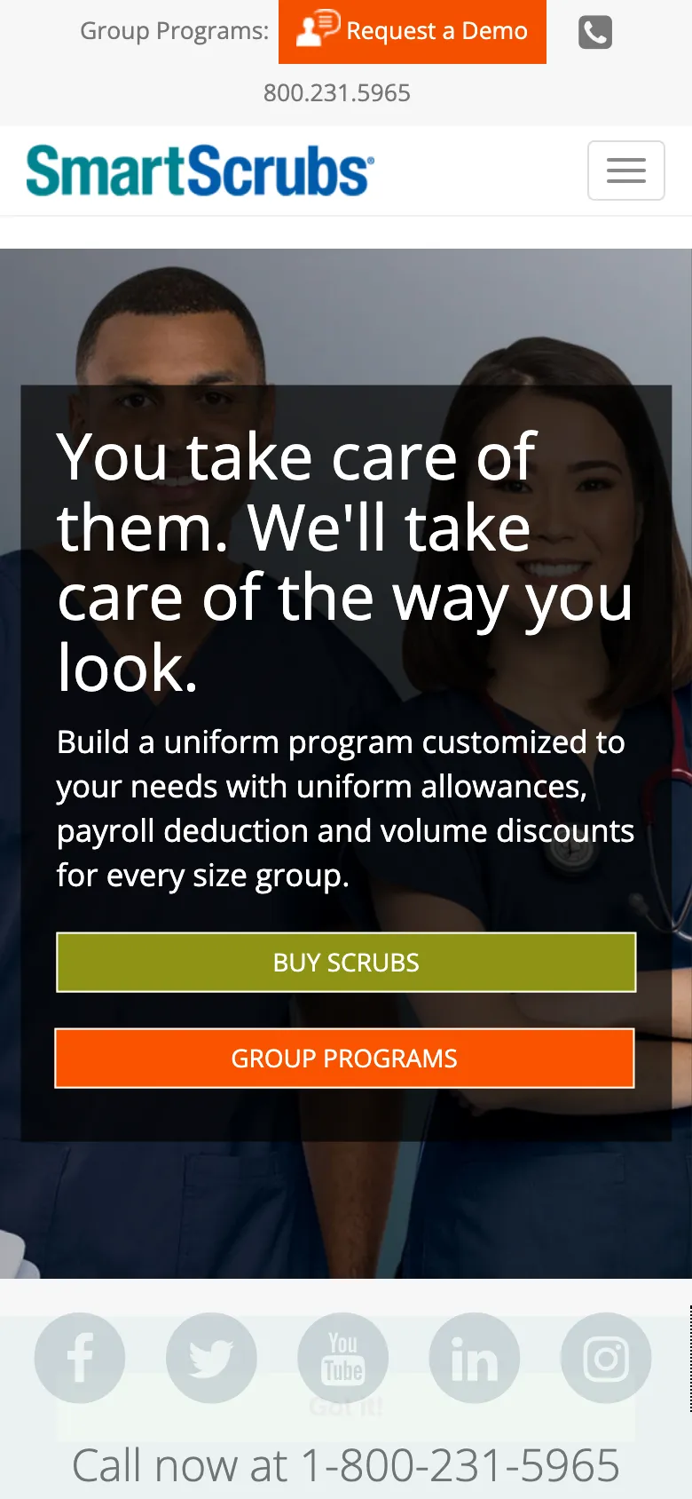 Smartscrubs preview