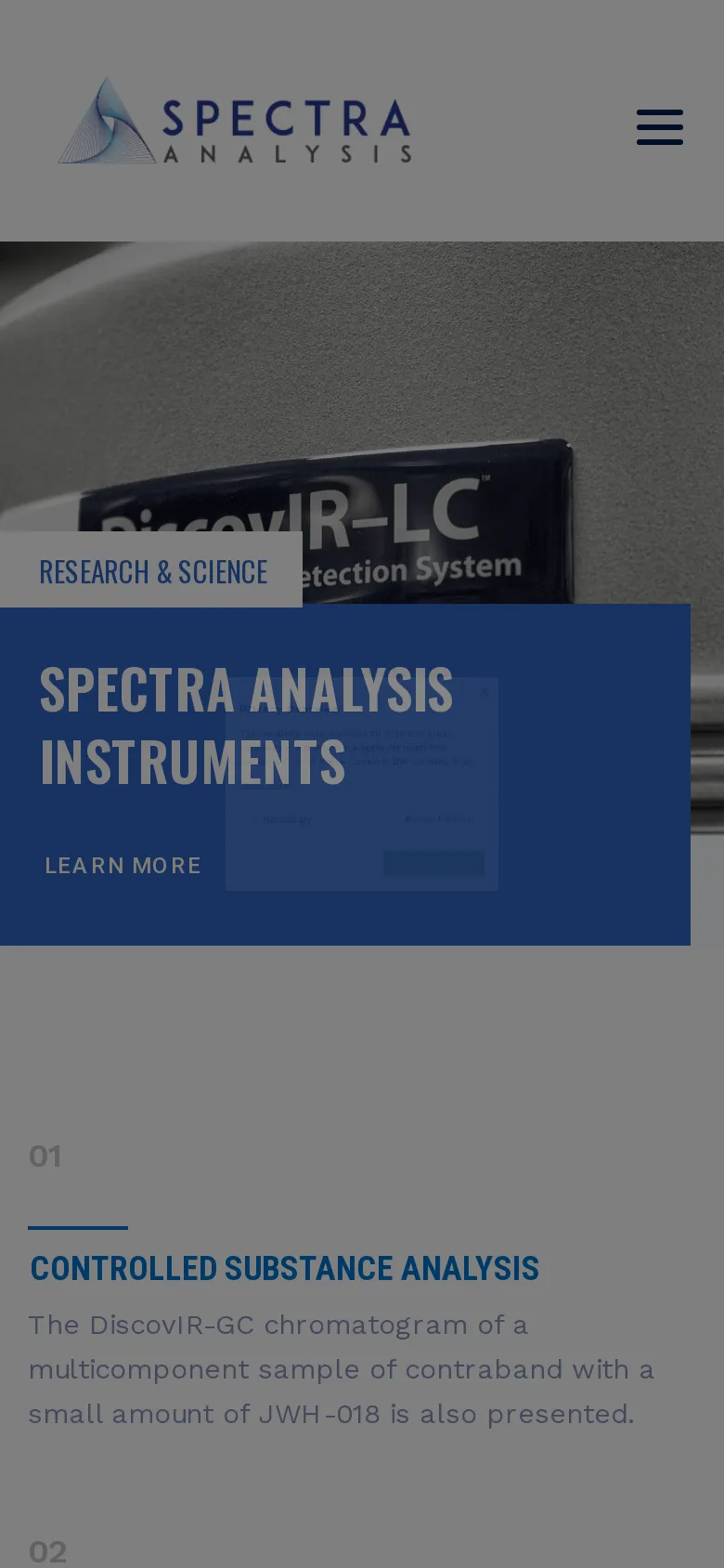Spectra Analysis preview