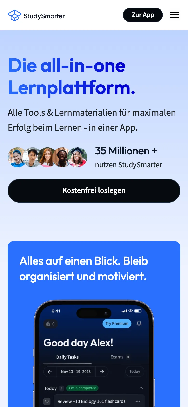 Studysmarter preview