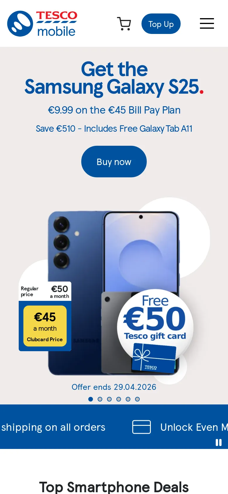 Tescomobile preview