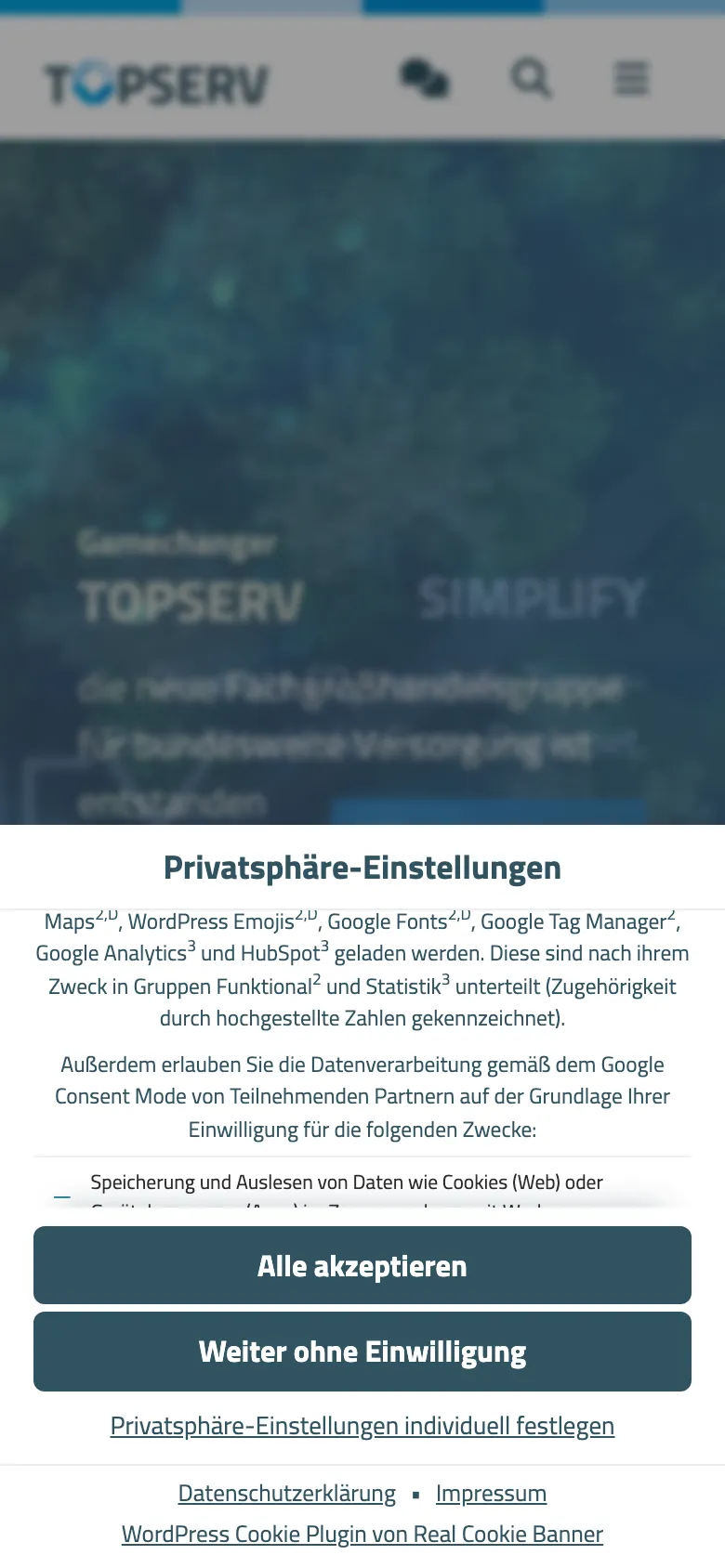 Topserv preview