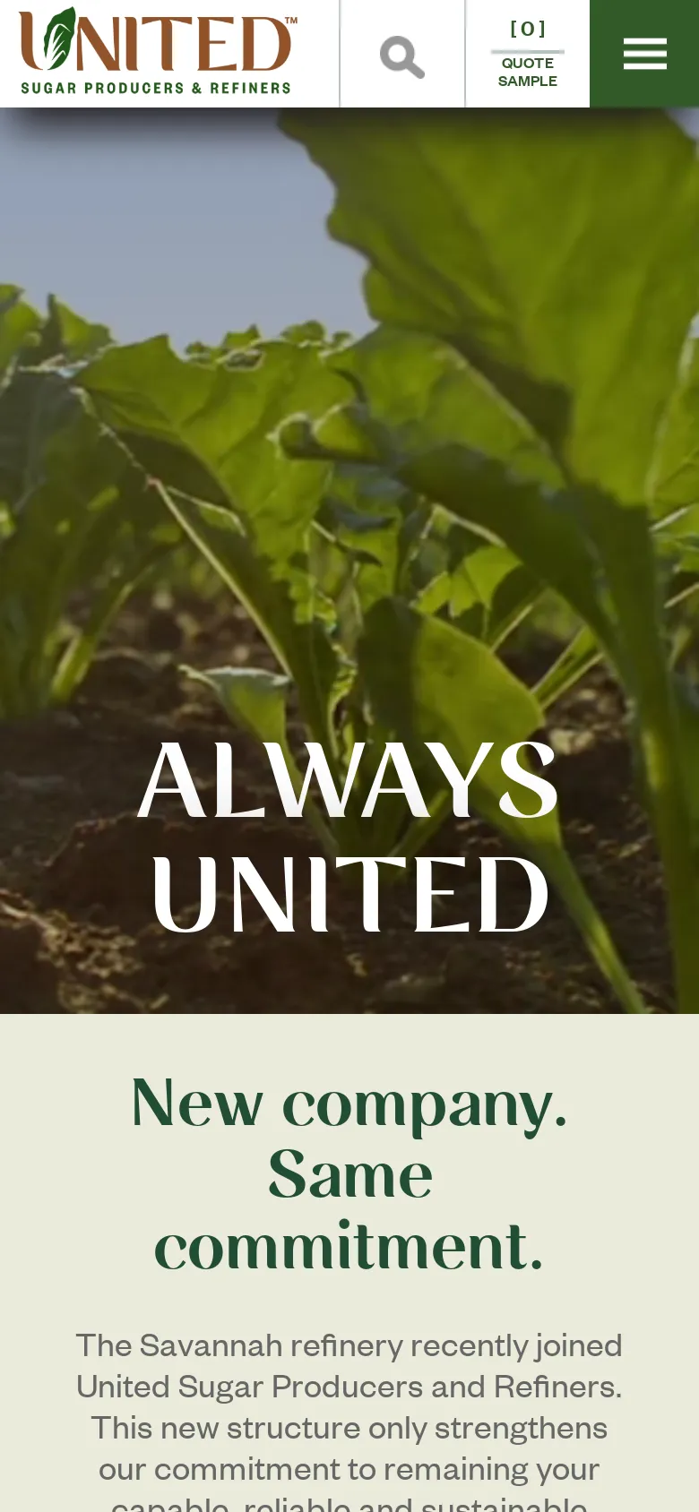 Unitedsugars preview