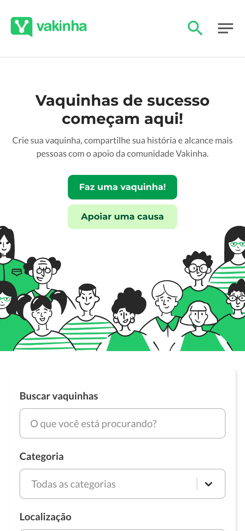 Vakinha preview