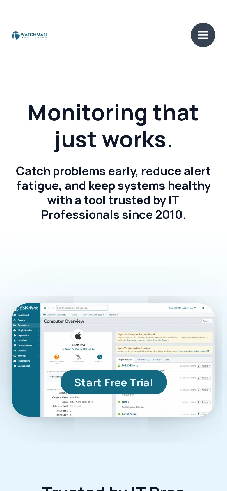 Watchmanmonitoring preview