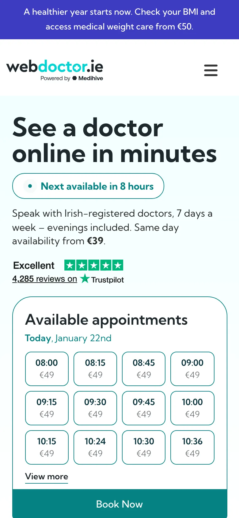 Webdoctor preview
