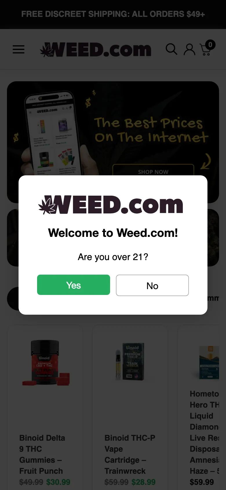Weed preview