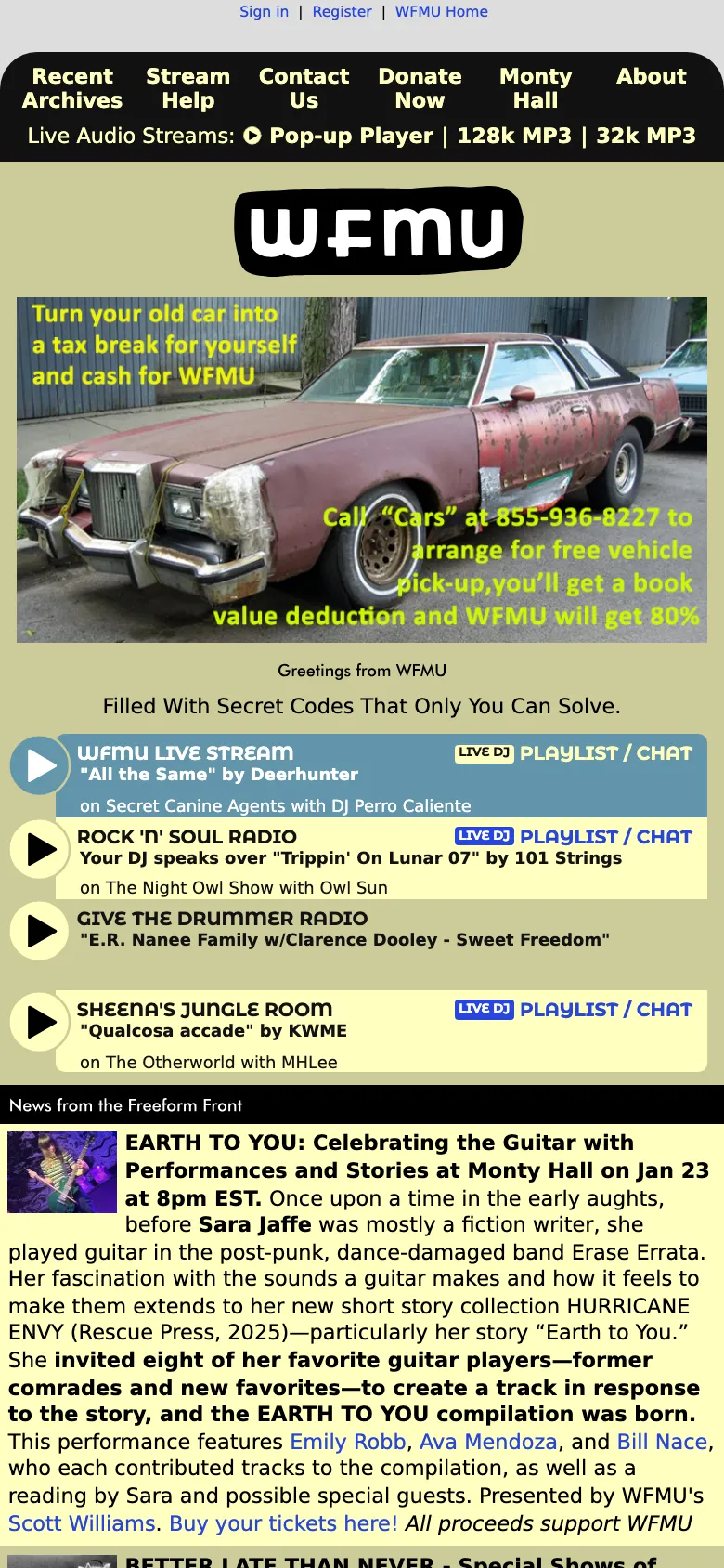 Wfmu preview